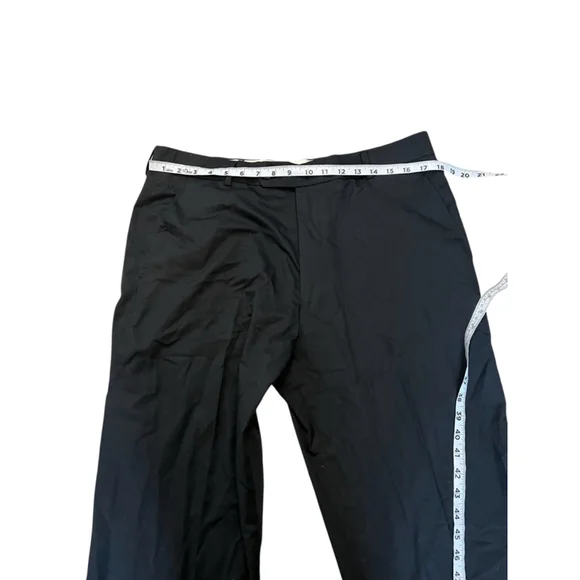 Hugo Boss Men’s Black Dress Pants Size 38 Classic Fit Straight Leg Formal Pant - Picture 5 of 7
